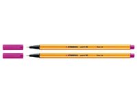 Fineliner STABILO point 88/56 roze rood