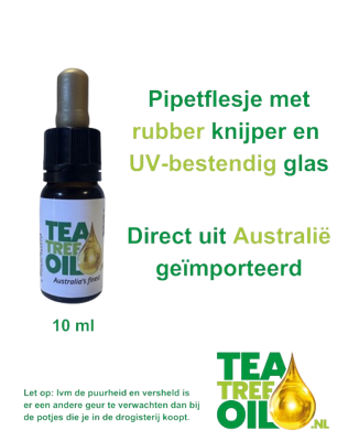Tea Tree Olie 1x 10 ml in aluminium fles
