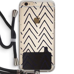 Marrakech Arrows: iPhone 6 PLUS / 6S PLUS Transparant Hoesje met koord