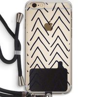 Marrakech Arrows: iPhone 6 PLUS / 6S PLUS Transparant Hoesje met koord