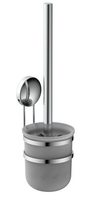 EISL Toiletborstelhouder met wandhouder | chroom | om te lijmen of te schroeven - BA0205 BA0205