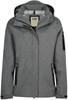 Hakro 250 Women's active jacket Fernie - Mottled Dark Grey - 2XL