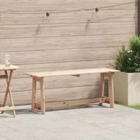Buitenenbank 119x35x47 cm van Massief Grenenhout