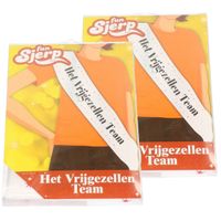 Vrijgezellenfeest sjerp - 3x - het vrijgezellen Team - wit