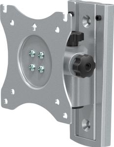 SpeaKa Professional SP-WMM-200 Monitor-wandbeugel 1-voudig 33,0 cm (13) - 76,2 cm (30) Zilver Kantelbaar