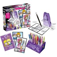 Magic Lign - LANSAY - Repro Manga Chibi Box - 100 illustraties - Vanaf 7 jaar