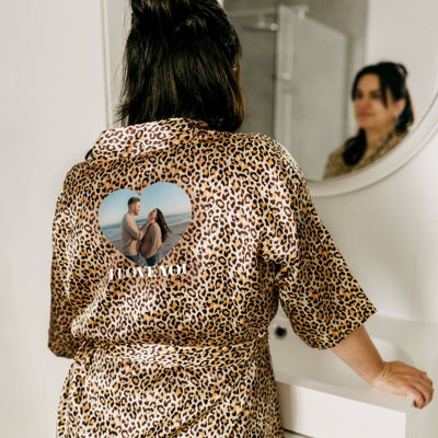 Kimono met naam - Panter