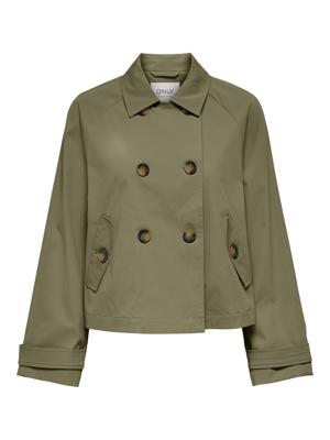 Only Onlapril Life Short Trenchcoat Otw Noos Zomerjassen Aloe