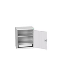 Bott Verso Eco Wandkast | 525x350x600mm | 2 Legborden | 1 Lade | RAL 7035 - 16929003.16