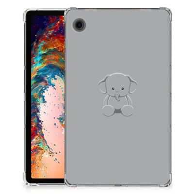 Samsung Galaxy Tab A9 Tablet Back Cover Grijs Baby Olifant Samsung Galaxy Tab A9 Tablet Back Cover Grijs Baby Olifant