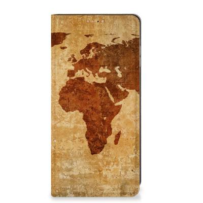 Samsung Galaxy A25 | Book Cover | Wereldkaart