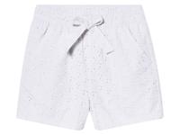 lupilu Korte kinder broek (Wit, 98/104)