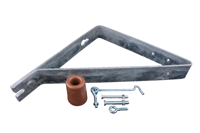 Waelbers Deurvanger haaks(+bev.mat.)FV - 1 Stuk(s) - 414303.01