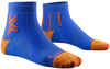 X-Sock XSR7MS24M Run Perform Ankel Sock - Blue/Orange - 35-38