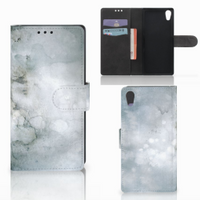 Hoesje Sony Xperia XA1 Painting Grey