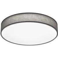 LED Plafondlamp 42W Dimbaar met Afstandsbediening - Mat Grijs Textiel