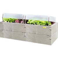 Juwel 20474 Hoogbeet Timber complete set, houten optiek 1 stuk(s)