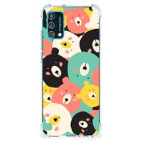 Samsung Galaxy M02s | A02s Stevig Bumper Hoesje Bears - thumbnail