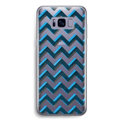 Onderbroken lijn: Samsung Galaxy S8 Transparant Hoesje