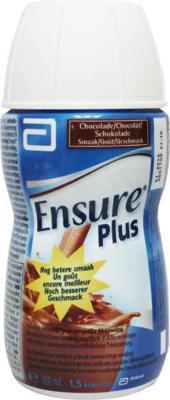 Abbott Ensure Plus Chocolade Flesje 200ml