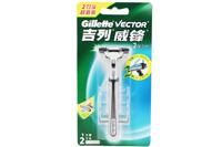 Gillette Gillette Vector Contour Plus - Scheerhouder met 2 Scheermesjes