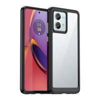 Motorola Moto G84 Anti-Shock Hybride Hoesje - Zwart