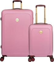 MŌSZ Lauren Dames kofferset - 55 / 76 cm-Pink