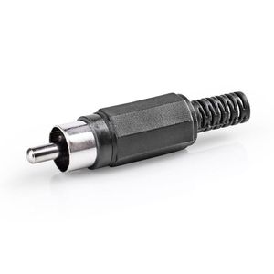 Nedis RCA connector zwart