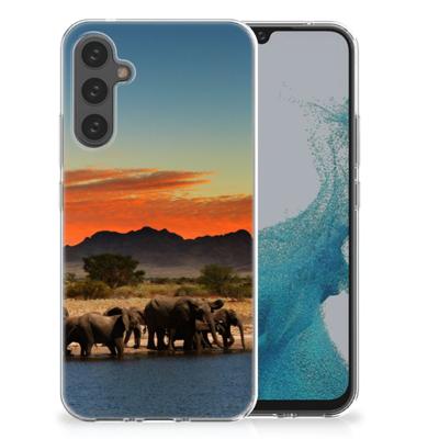Samsung Galaxy A34 | TPU Hoesje | Olifanten