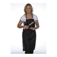 Bbq Collection Barbecue keukenschort - zwart - polyeste/katoen - voor volwassenen   -