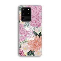 Kindness matters: Samsung Galaxy S20 Ultra Transparant Hoesje
