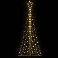 VidaXL Led-kerstboom 447 leds warm wit 249 cm