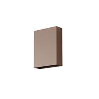 Artdelight Strakke wandlampMemphis brons geborsteld - WL MEMPHIS BG
