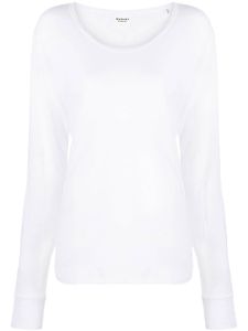 MARANT ÉTOILE t-shirt à effet d'épaules descendues - Blanc