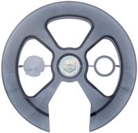 Hebie chaindisk / chainring 42/44 t transparant op kaart