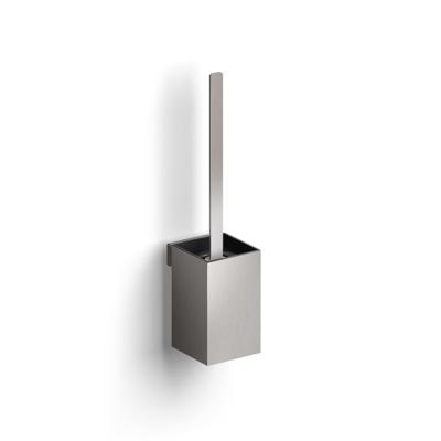 Clou Fold toiletborstelgarnituur - 35.5cm hoog - wandmodel - geborsteld RVS CL/09.04041.41