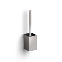 Clou Fold toiletborstelgarnituur - 35.5cm hoog - wandmodel - geborsteld RVS CL/09.04041.41