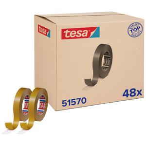 tesa tesafix 51570 51570-00002-00 Dubbelzijdige tape tesafix 51570 Natuur (l x b) 50 m x 25 mm 48 stuk(s)