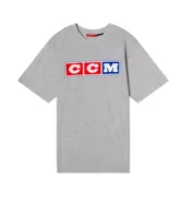 Ccm Shirt Heritage 3 Block Tee Junior (grijs) Jr. L Grijs