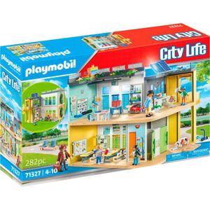 PLAYMOBIL City Life - Grote School constructiespeelgoed 71327