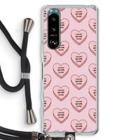 Chicks before dicks: Sony Xperia 5 III Transparant Hoesje met koord