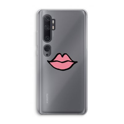 Kusje: Xiaomi Mi Note 10 Pro Transparant Hoesje