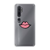 Kusje: Xiaomi Mi Note 10 Pro Transparant Hoesje