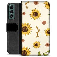 Samsung Galaxy S22+ 5G Premium Wallet Hoesje - Zonnebloem