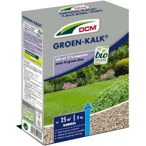 DCM groen-kalk voor het gazon 2 kg