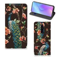 Xiaomi Mi 9T Pro | Hoesje maken | Pauw met Bloemen