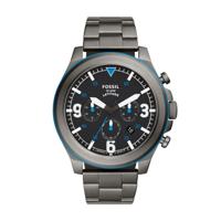 Horlogeband Fossil FS5753 Staal Grijs 24mm