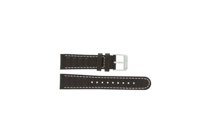 Horlogeband Olympic 89JAL004 Leder Bruin 18mm