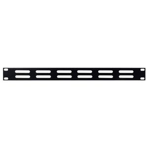 DAP 19 inch ventilatiepaneel 1 HE zwart