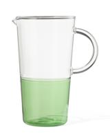 HEMA Karaf 1.6L Glas Met Groen (lichtgroen) - thumbnail